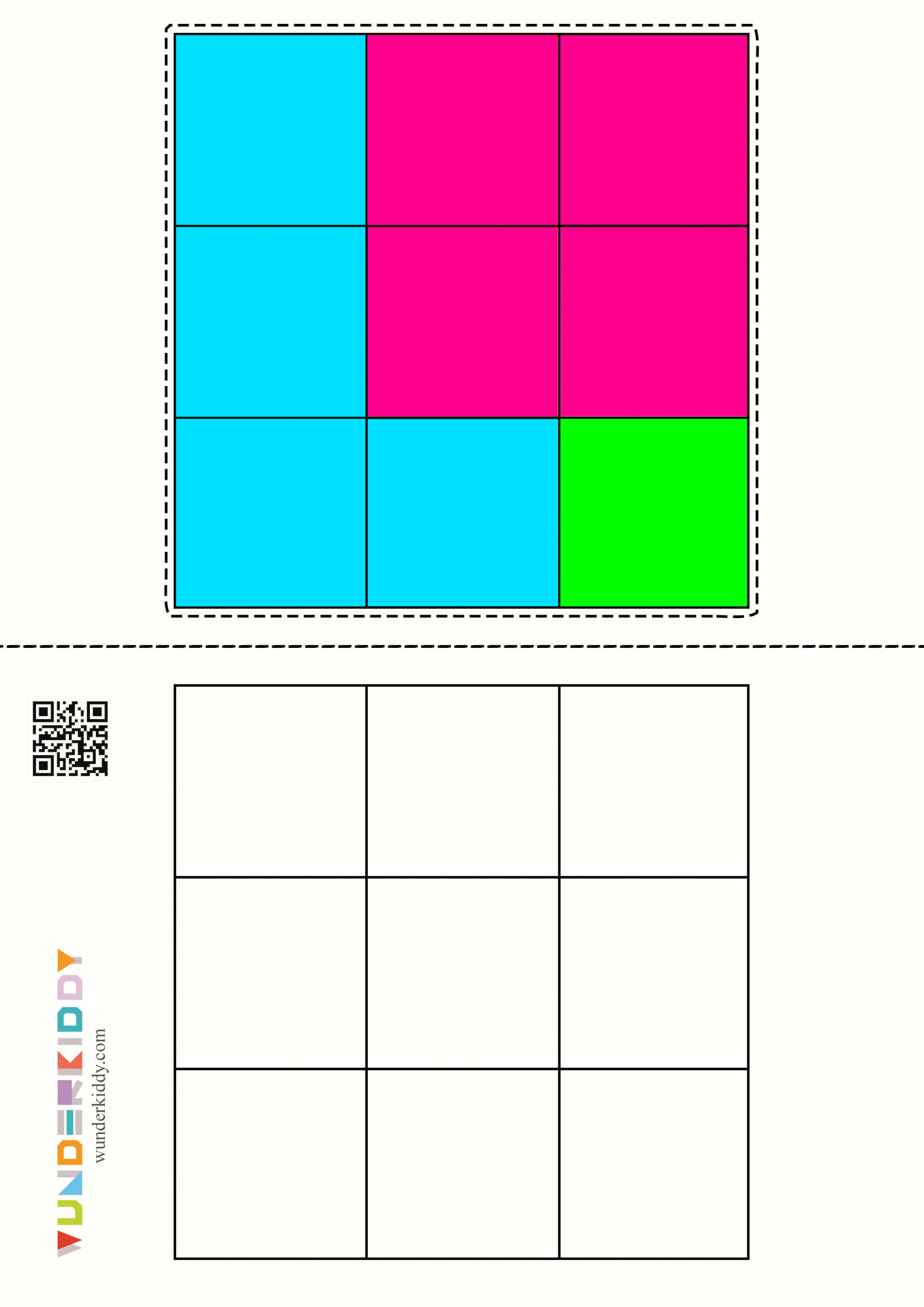 Activity sheet «Color blocks» - Image 4