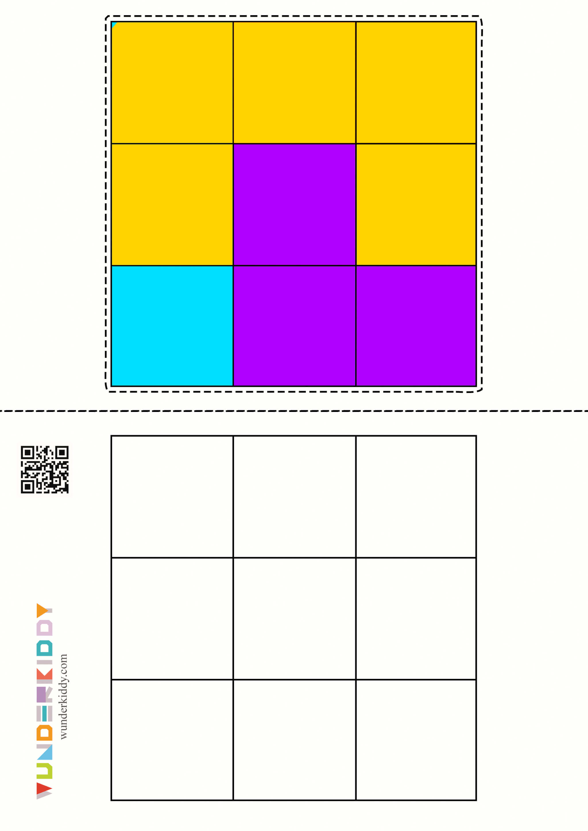 Activity sheet «Color blocks» - Image 5