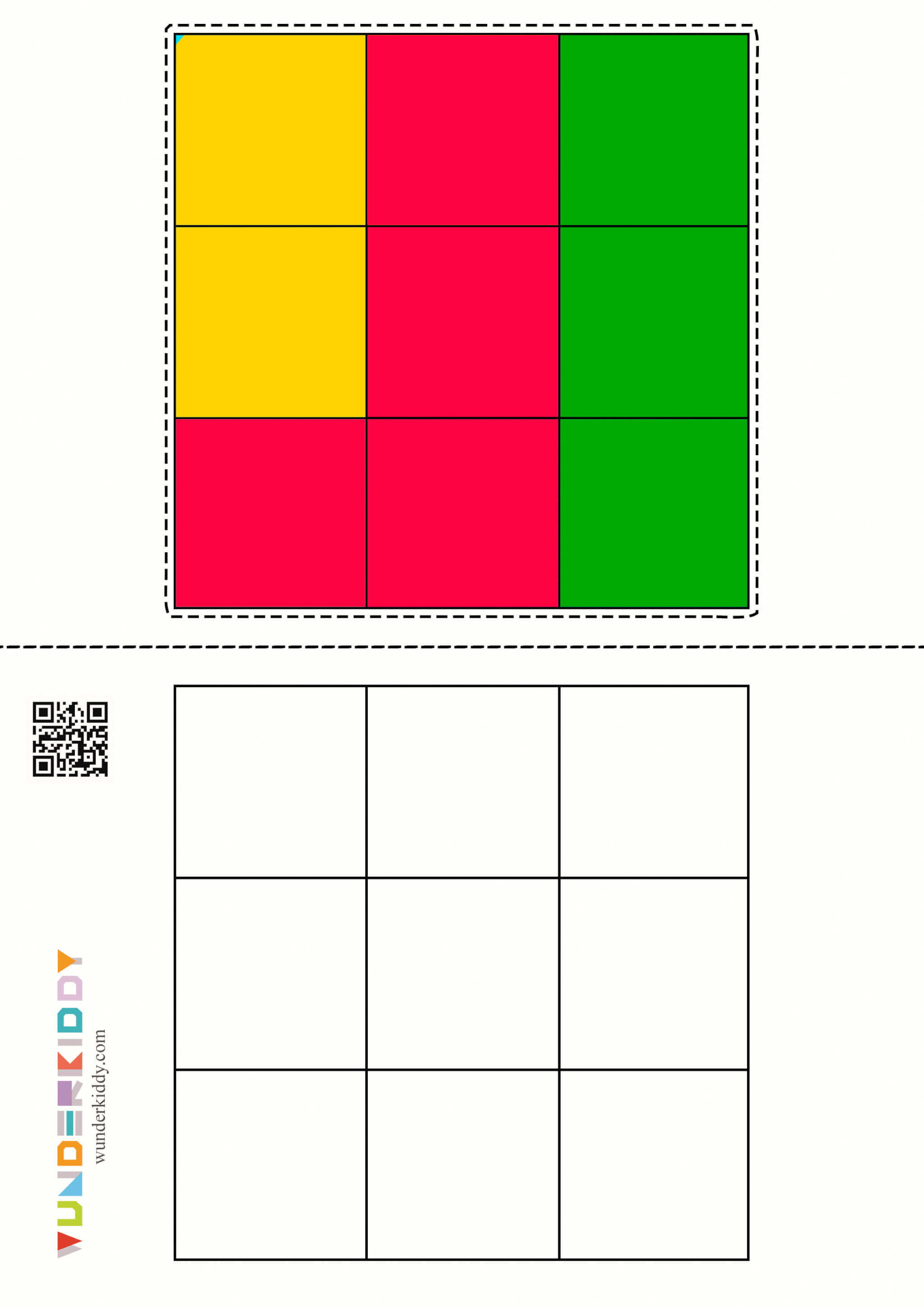 Activity sheet «Color blocks» - Image 6