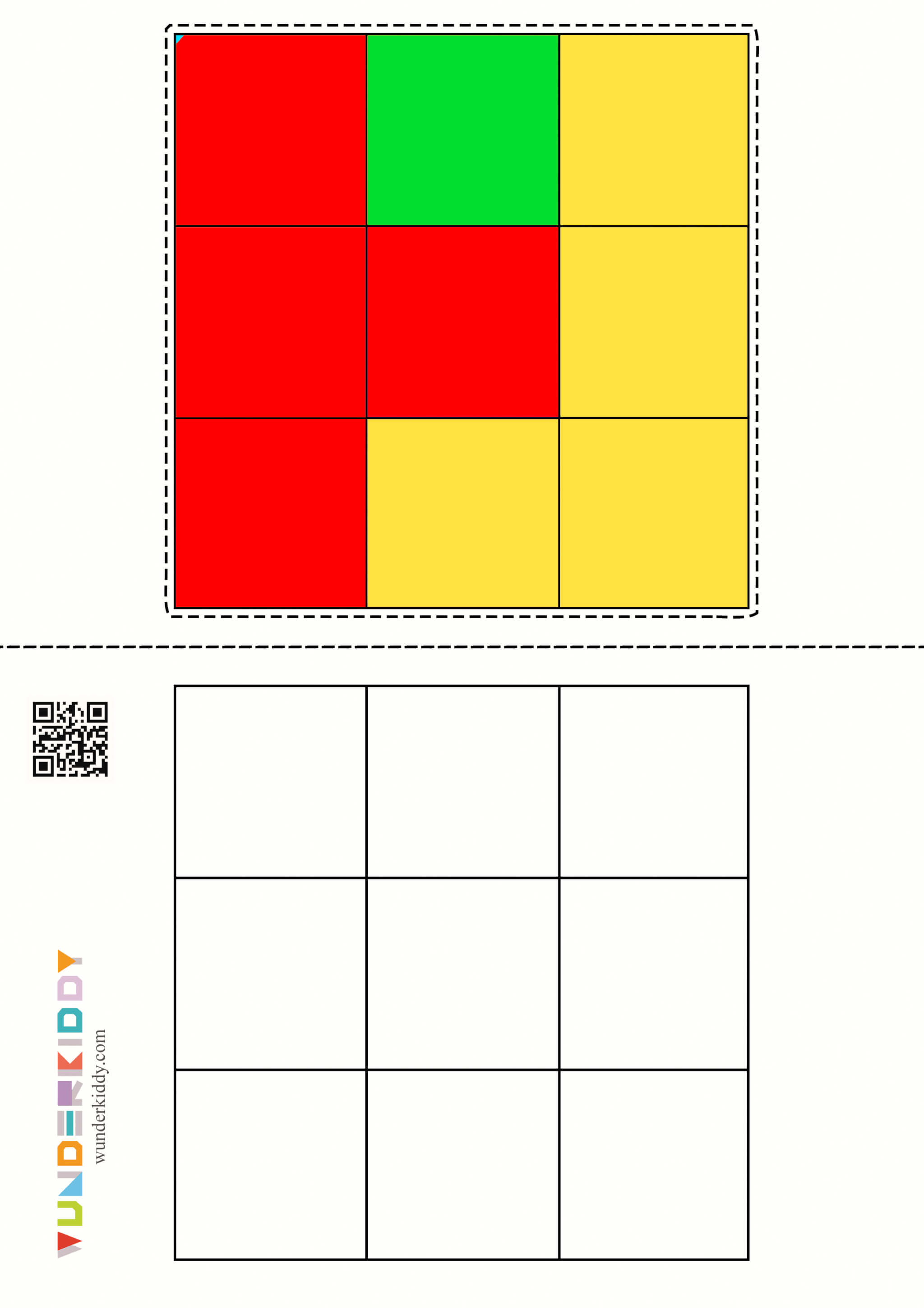 Activity sheet «Color blocks» - Image 9