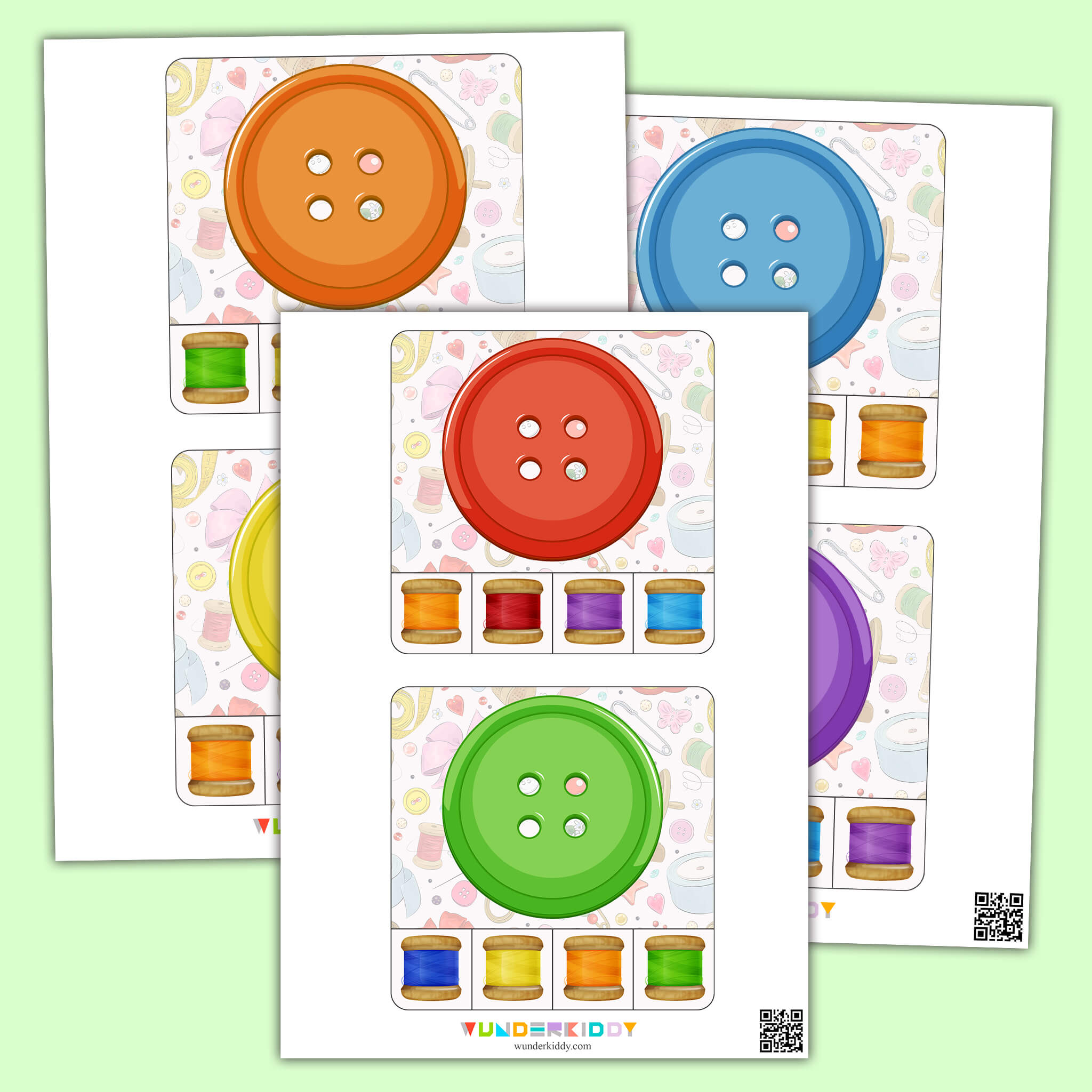 Button Colour Matching Game