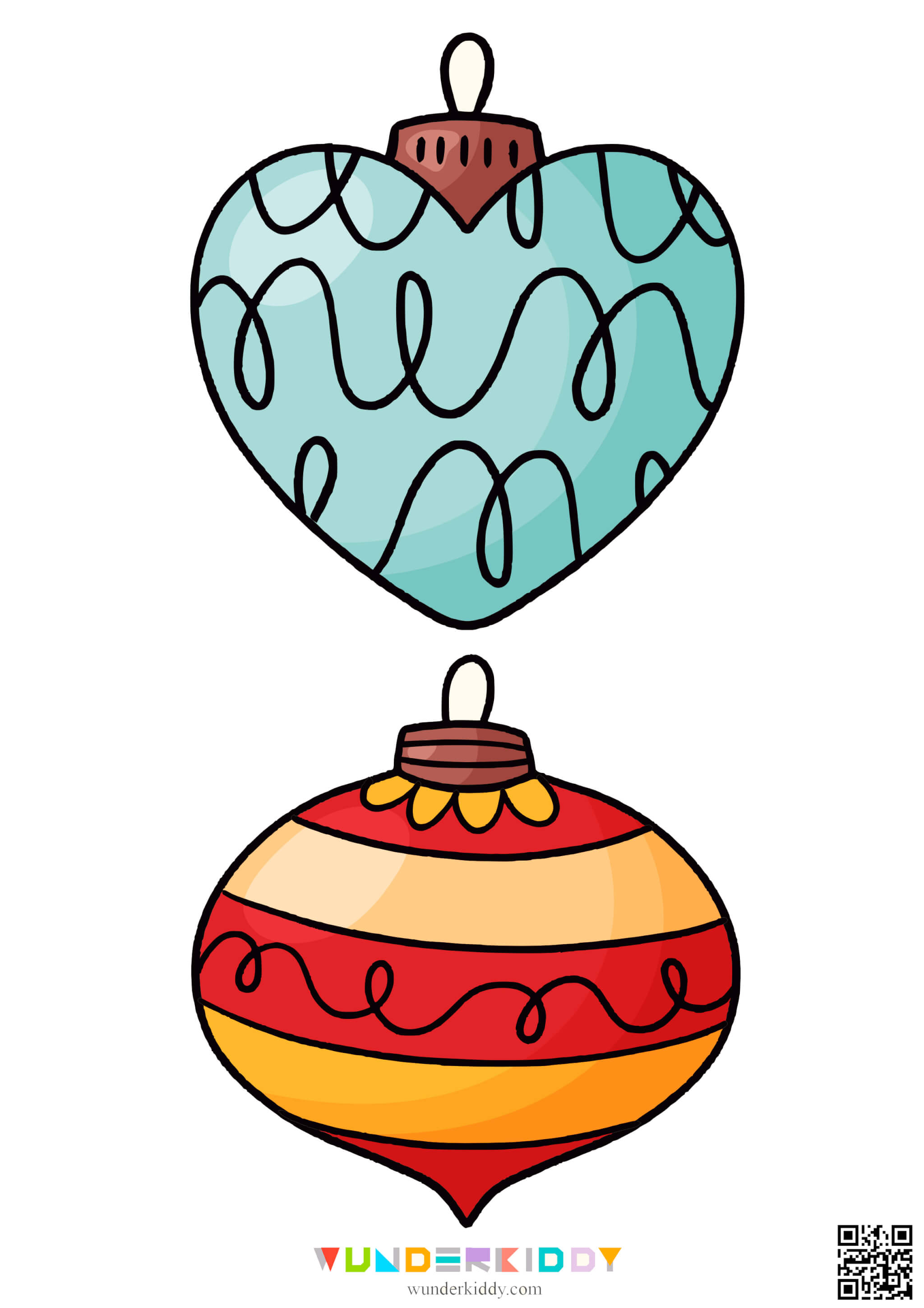 Template «Colored Christmas Balls» - Image 6