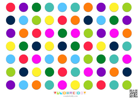 Colored Dots Matching Activity - Image 2