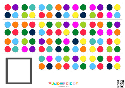 Дидактическая игра «Цветные точки» - Изображение 3