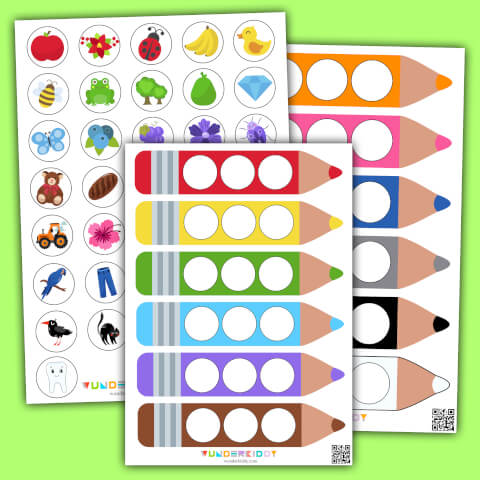 Гра для дошкільнят «Вчимо кольори» - Зображення 2