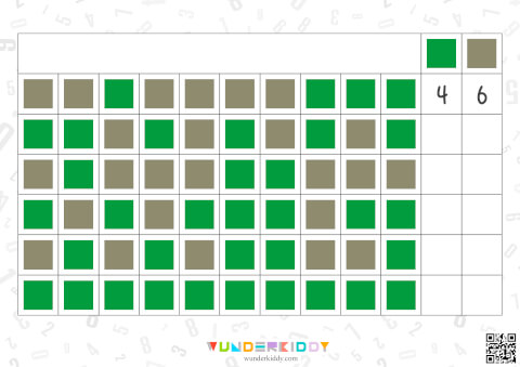 Jeu mathématique pour la maternelle – Carrés colorés - Image 5