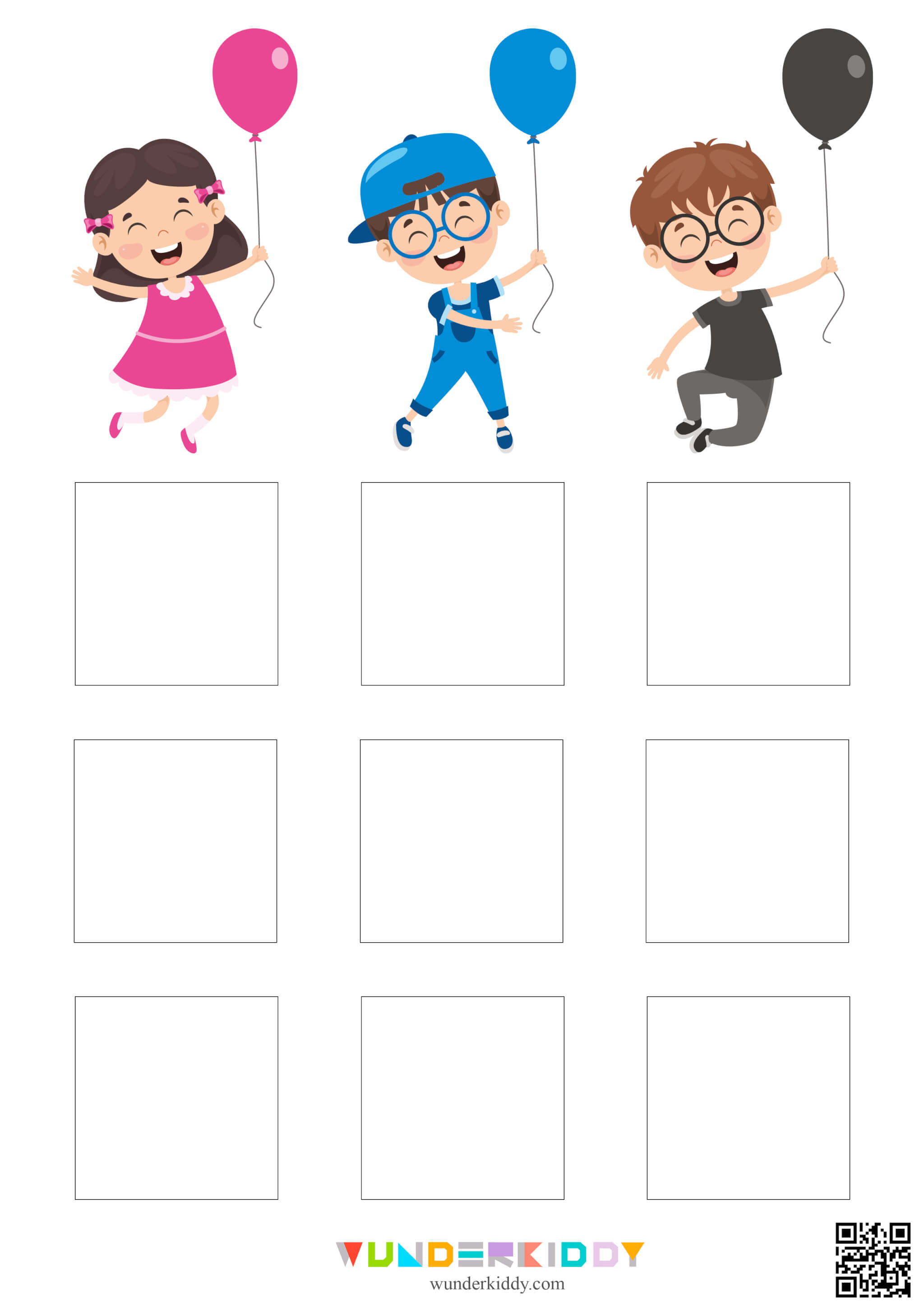 Color Matching Worksheets for Kindergarten - Image 3