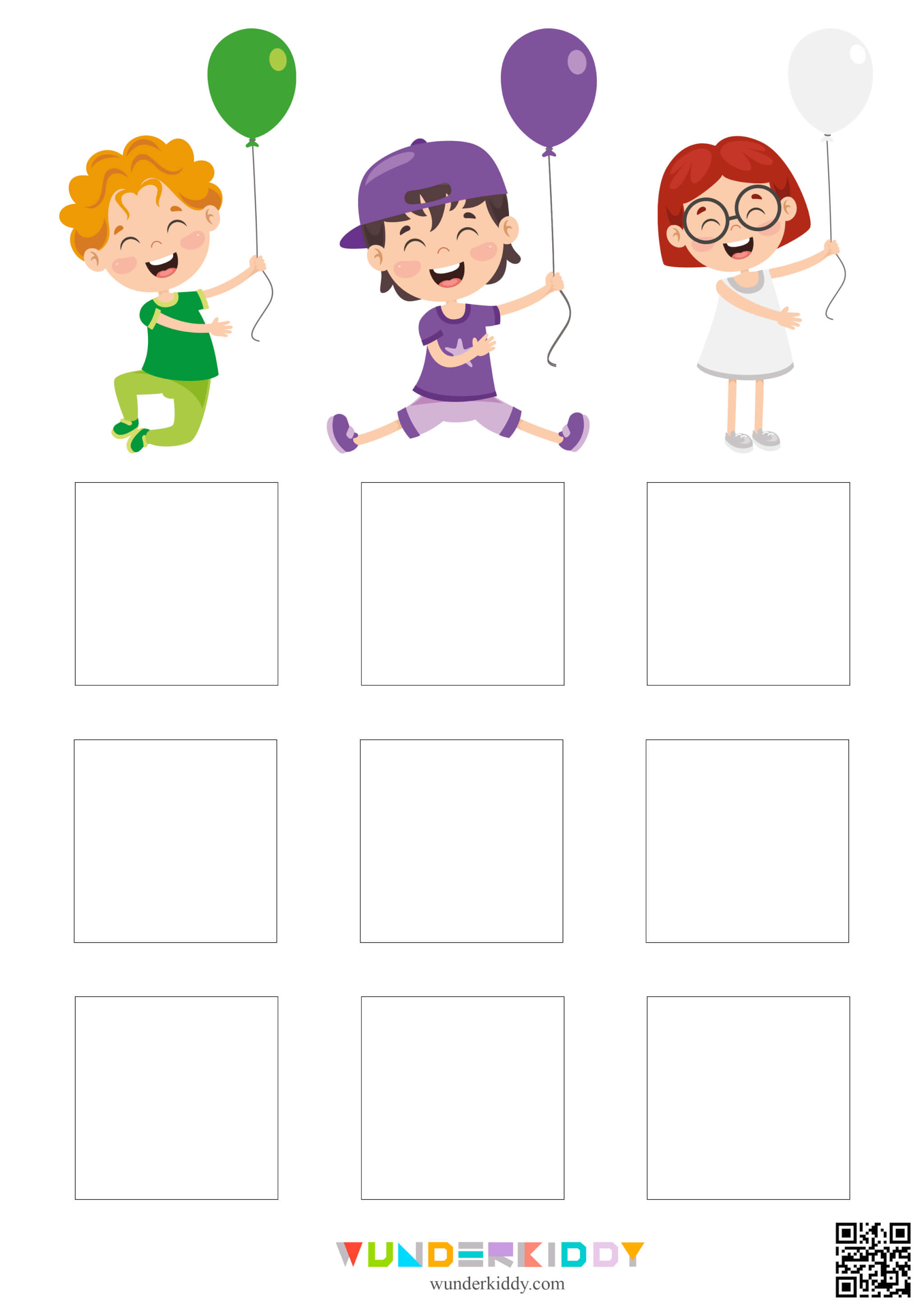 Color Matching Worksheets for Kindergarten - Image 4