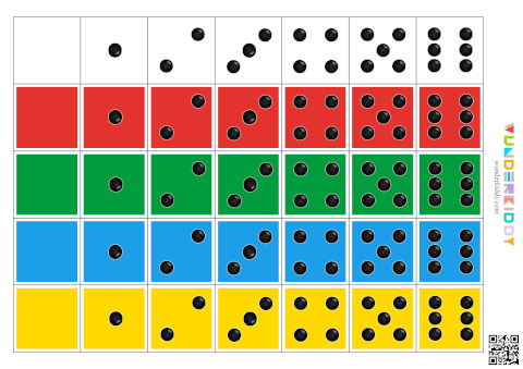 Математическая игра «Кубик и цвет» - Изображение 4