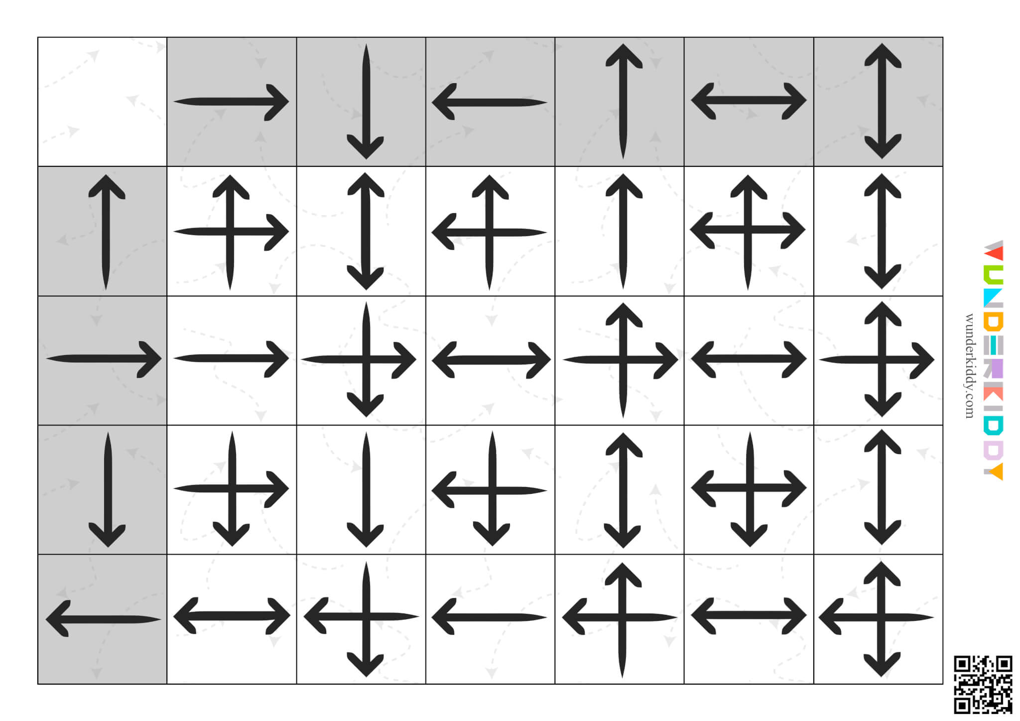 Arrow Preschool Matching Game - Image 3