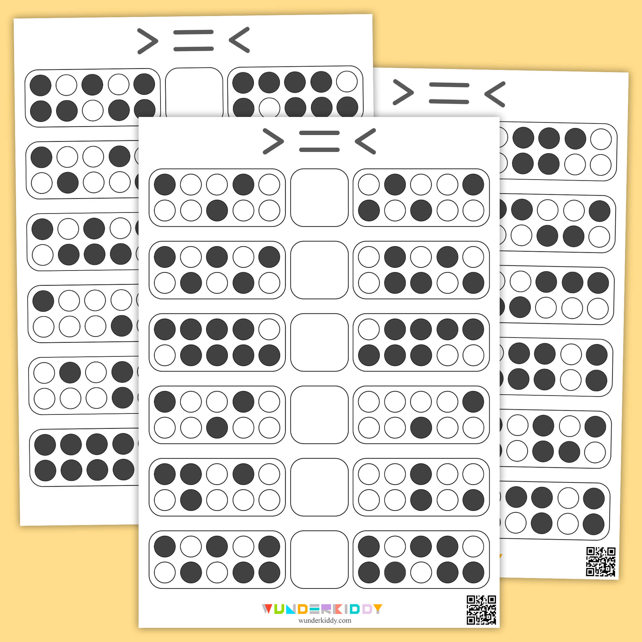 Comparing Numbers Activities for Kindergarten