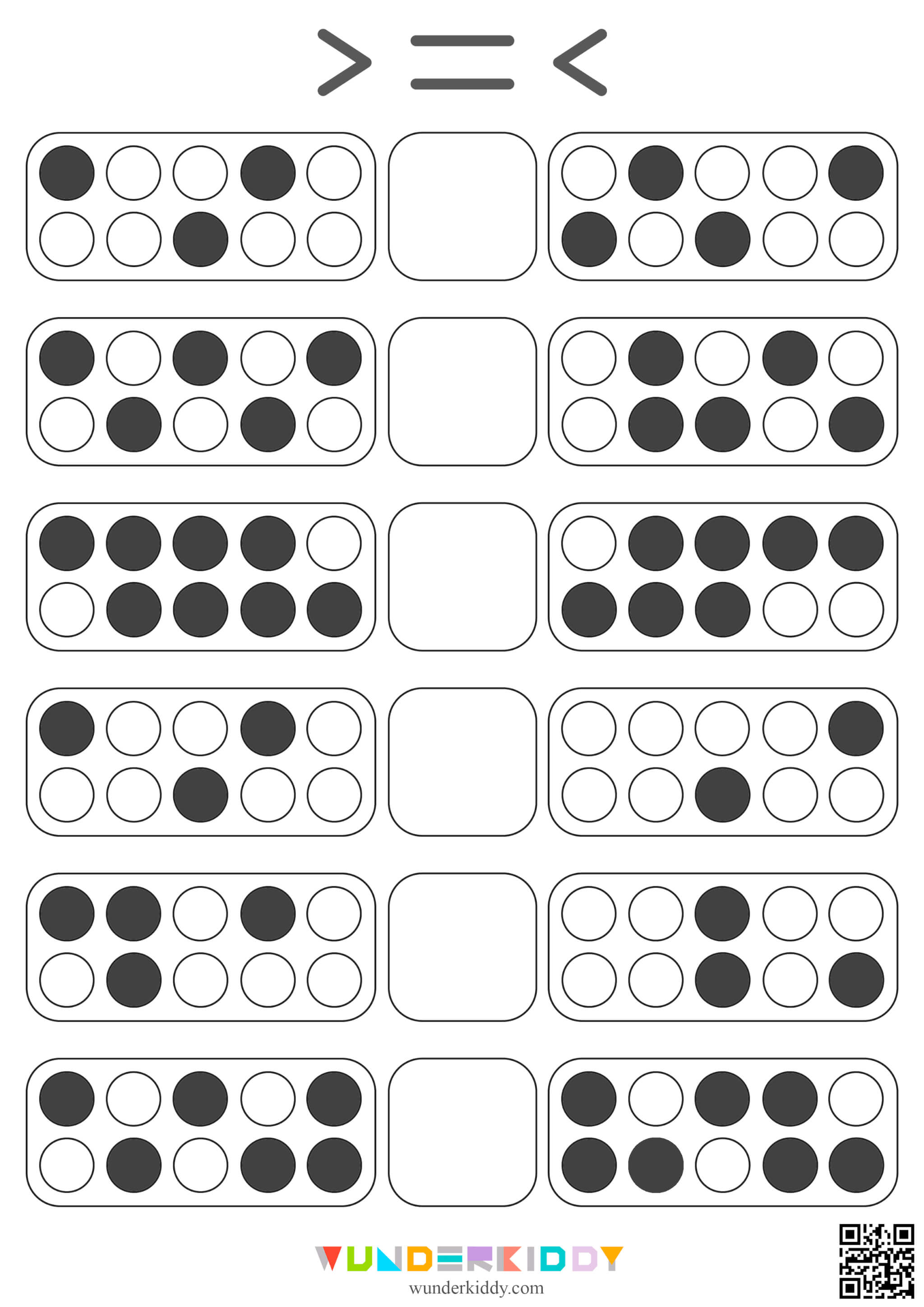 Comparing Numbers Activities for Kindergarten - Image 2