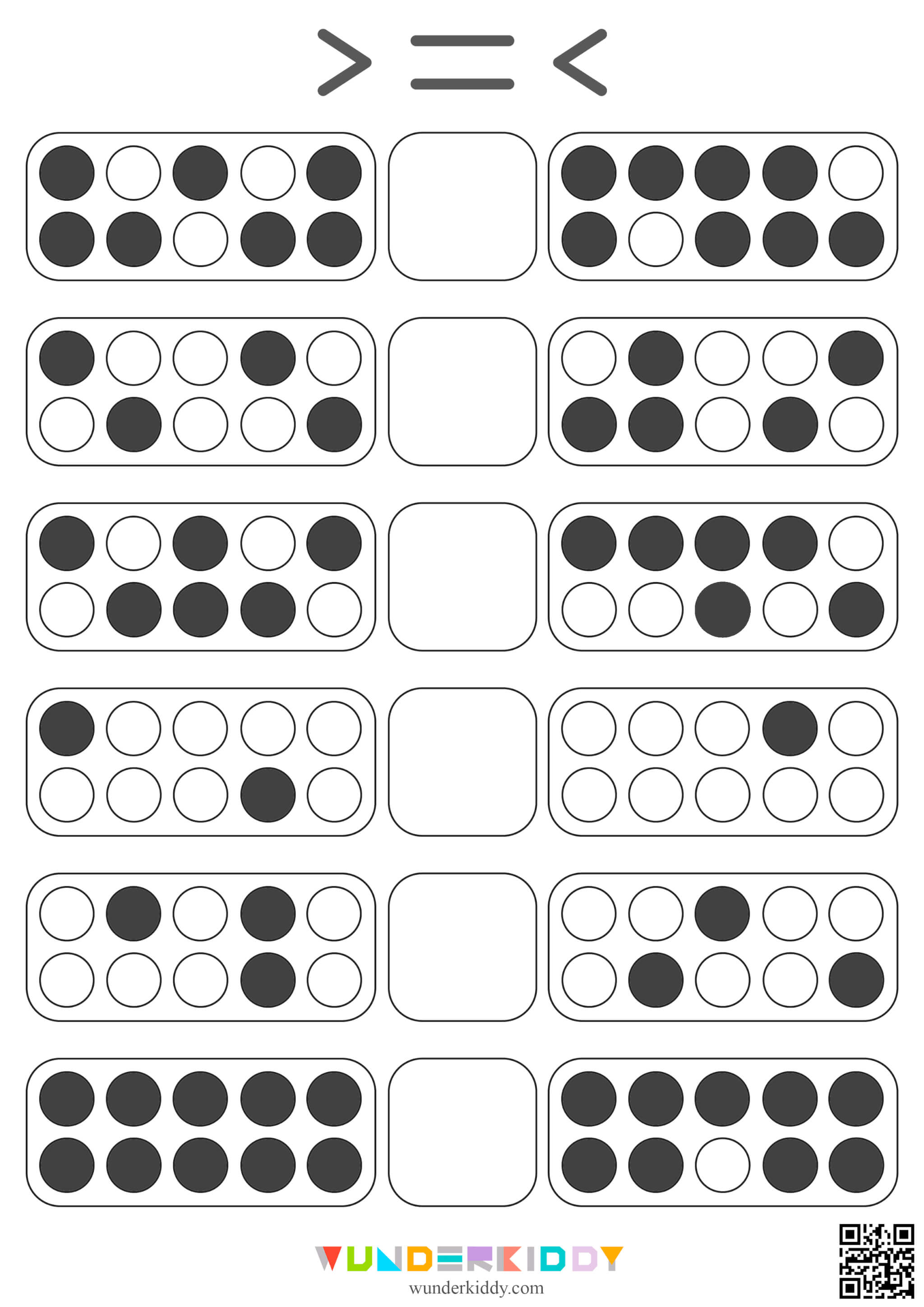 Comparing Numbers Activities for Kindergarten - Image 3