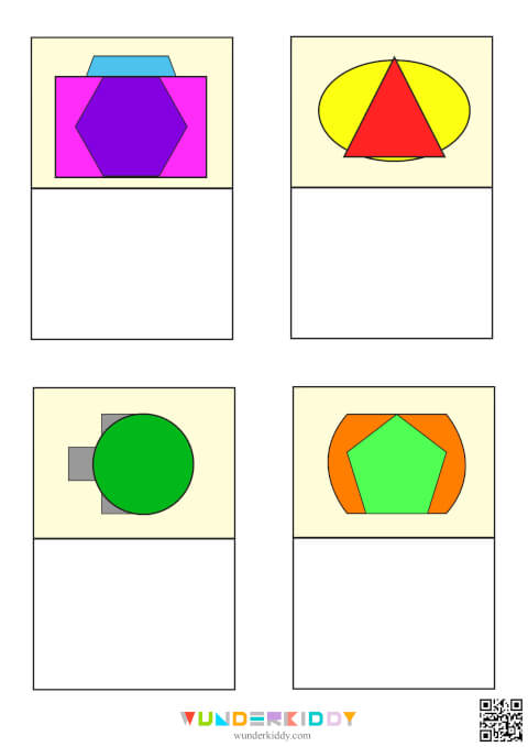 Розвиваюча гра «Збери фігури за прикладом» - Зображення 4