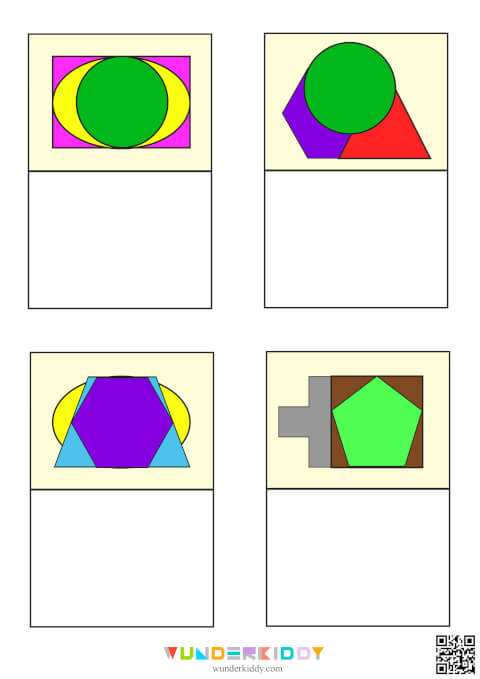 Activity sheet «Composing Shapes» - Image 6