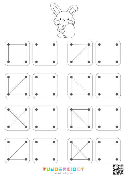Copy the Pattern Lines Worksheets - Image 6