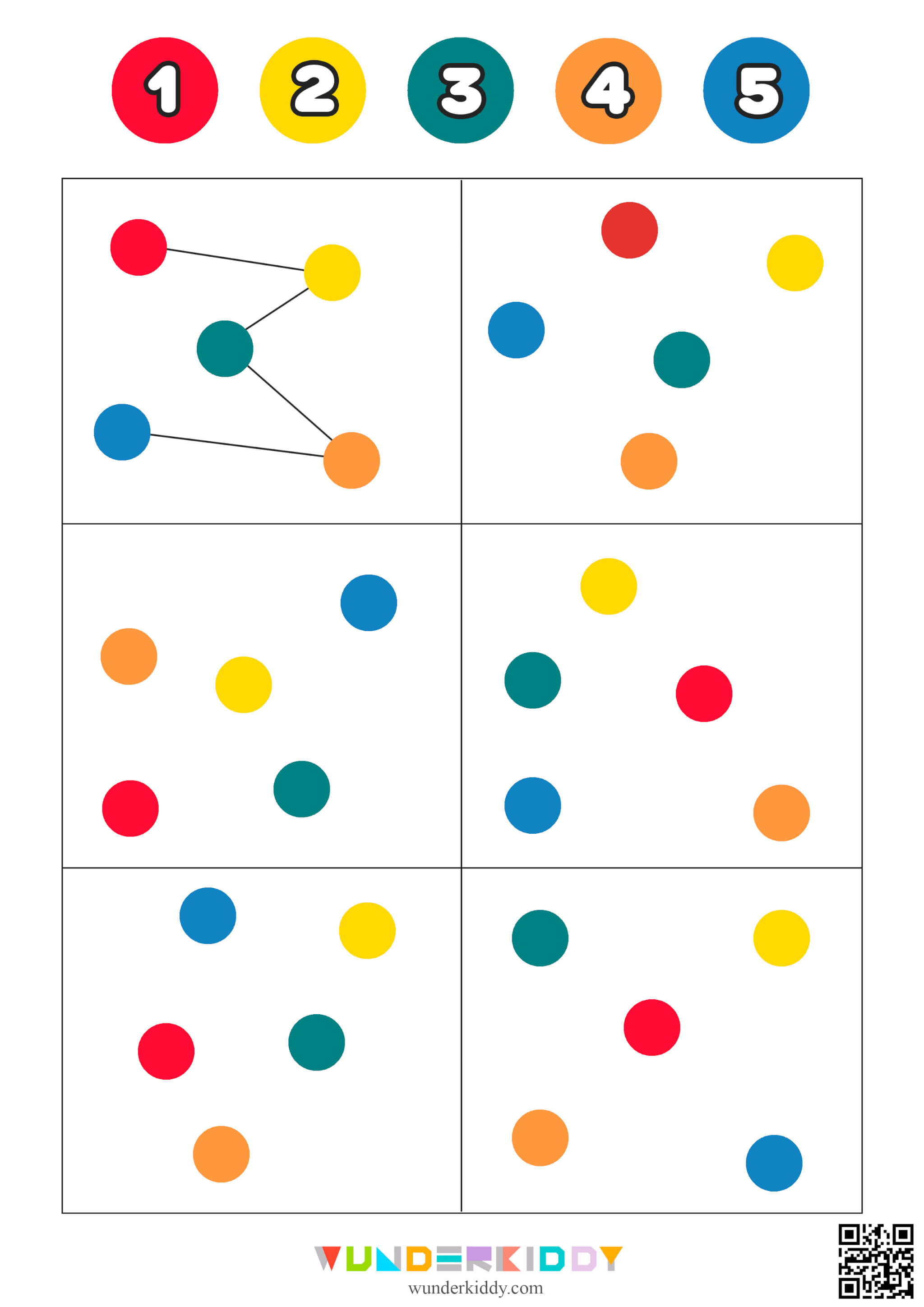 Завдання «З'єднай крапки» для дошкільнят - Зображення 2