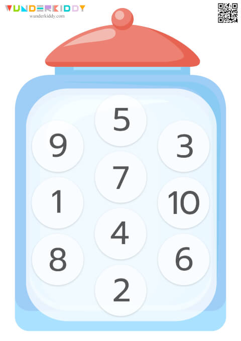 Number Recognition Cookie Jar Game - Image 2