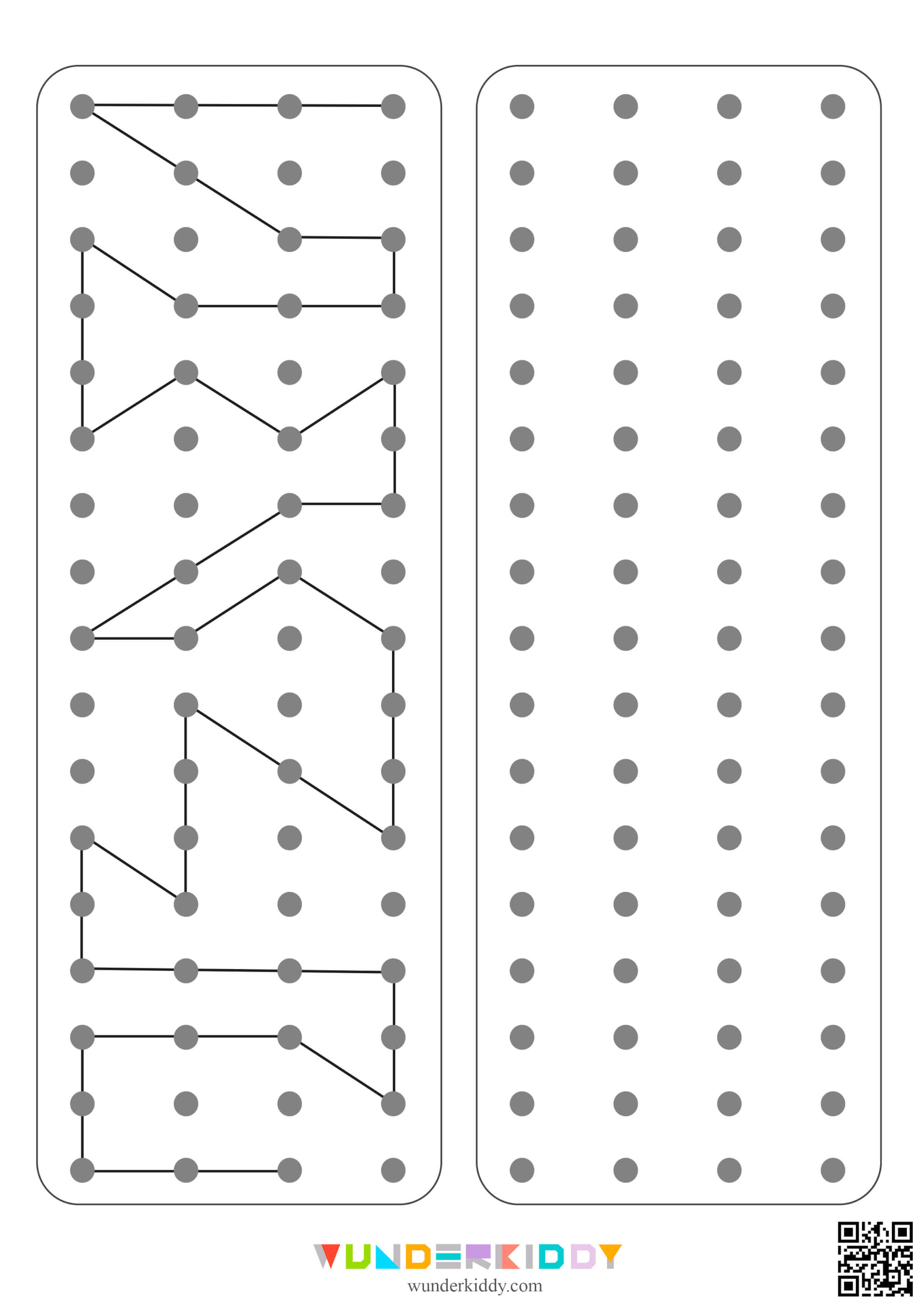Fiches d'activité pour tracer des lignes - Image 4