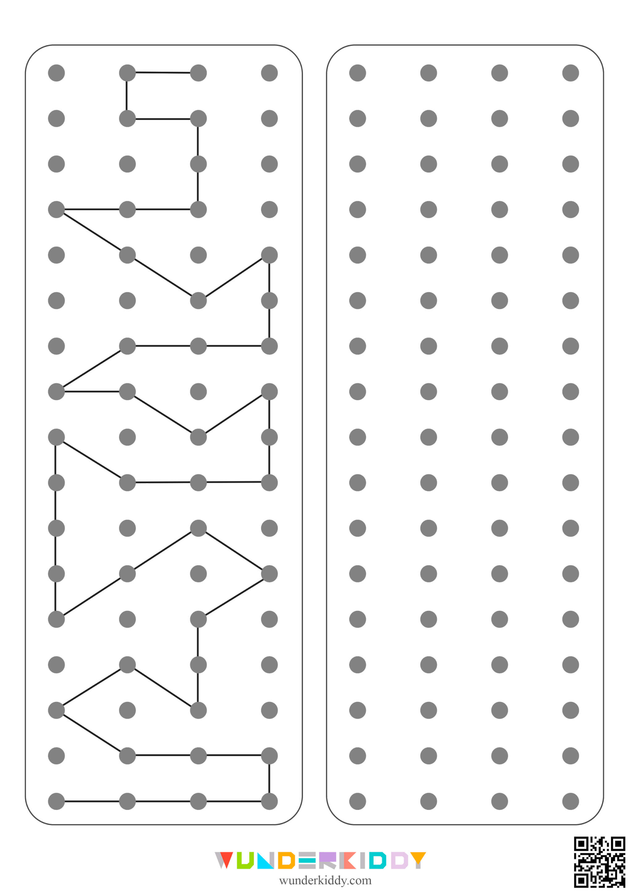 Fiches d'activité pour tracer des lignes - Image 5