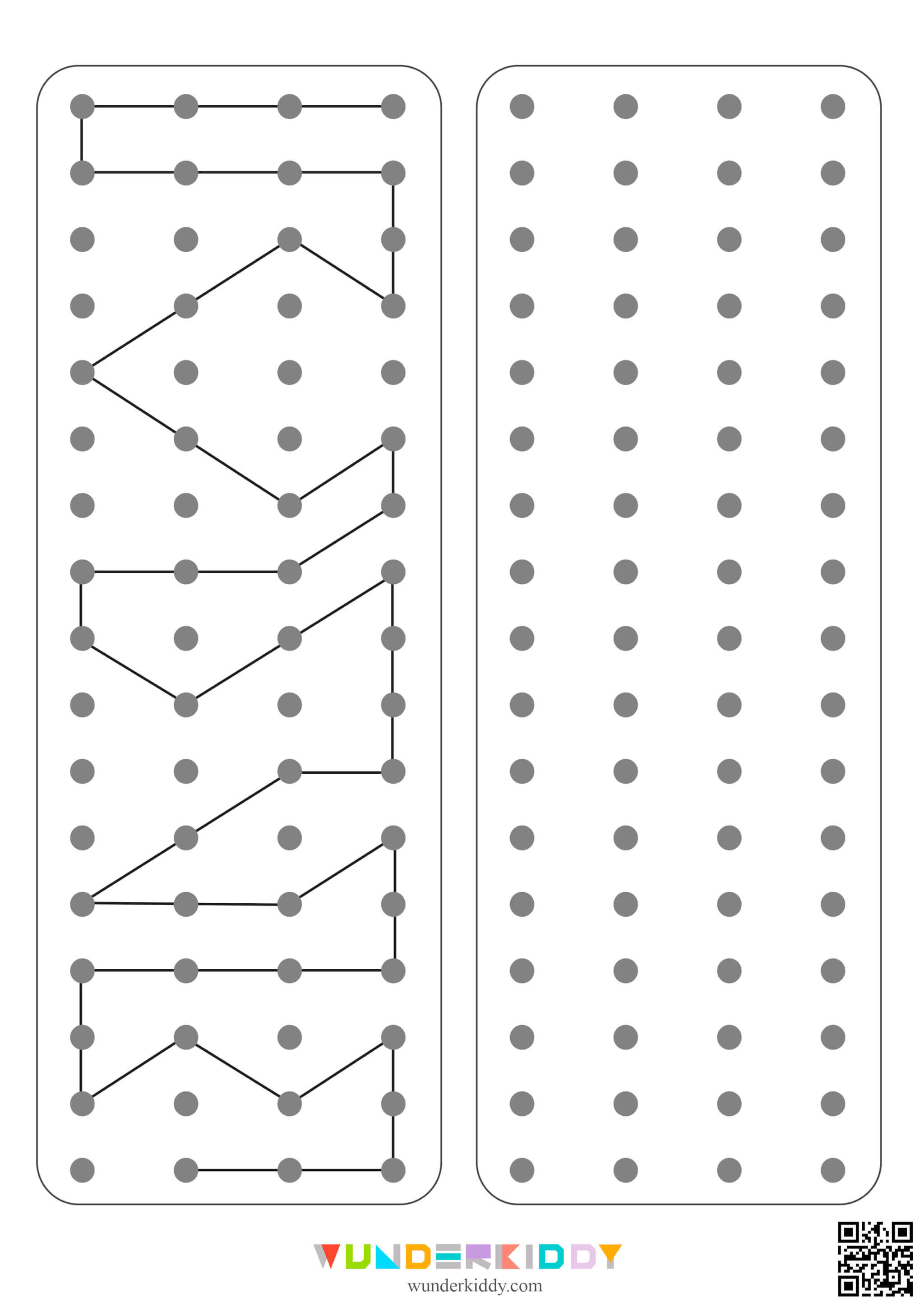 Fiches d'activité pour tracer des lignes - Image 6