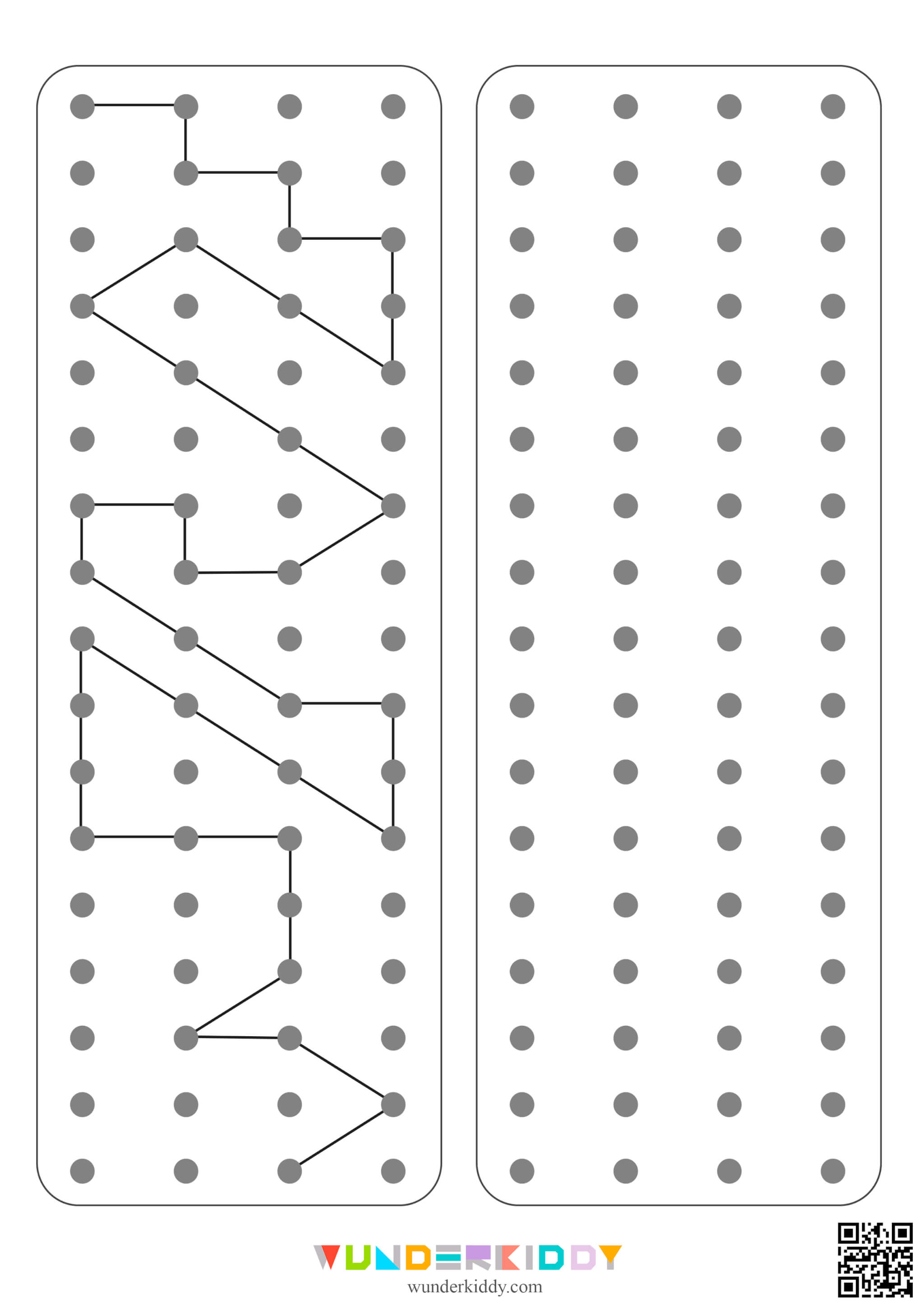 Fiches d'activité pour tracer des lignes - Image 7