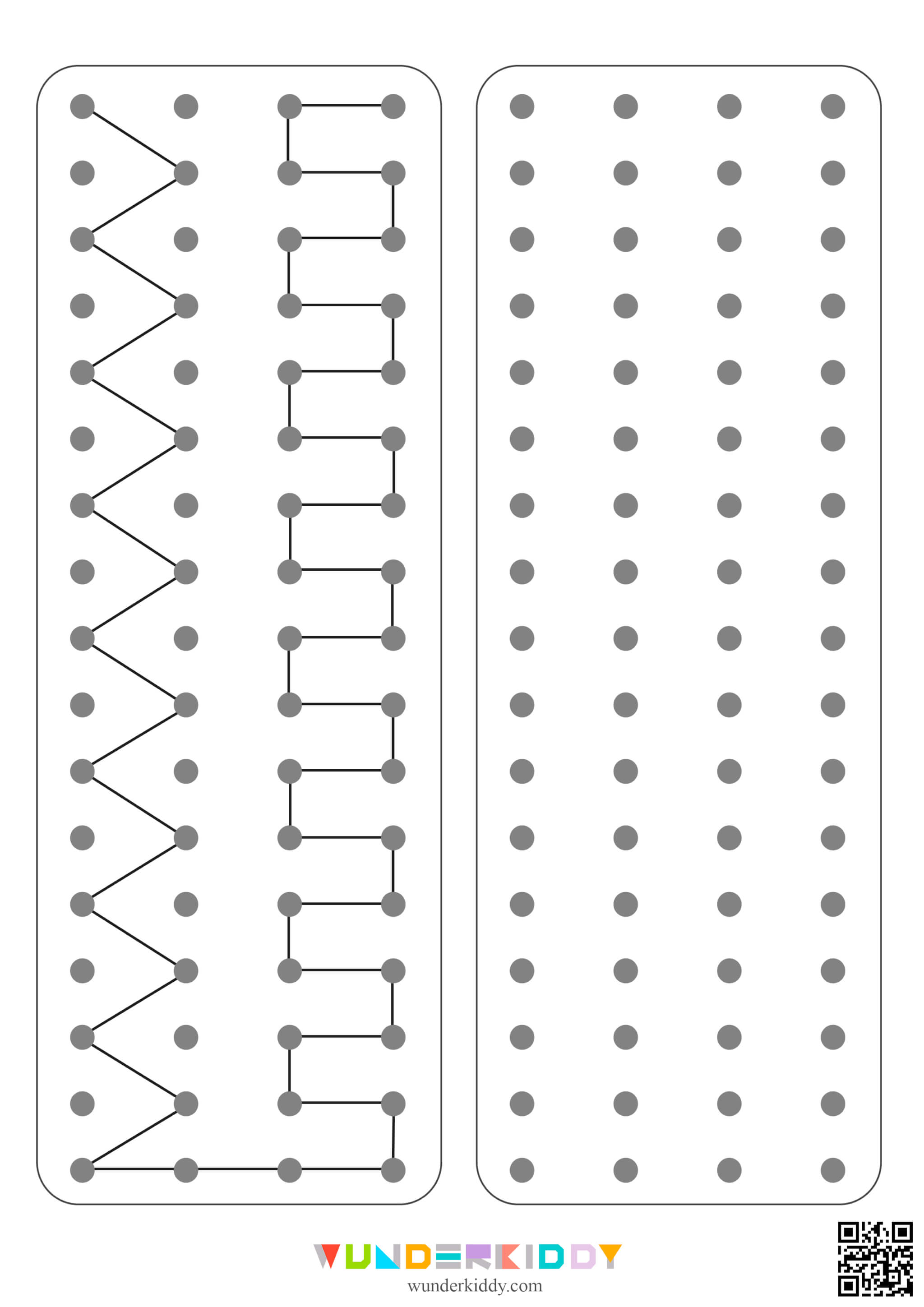 Fiches d'activité pour tracer des lignes - Image 9
