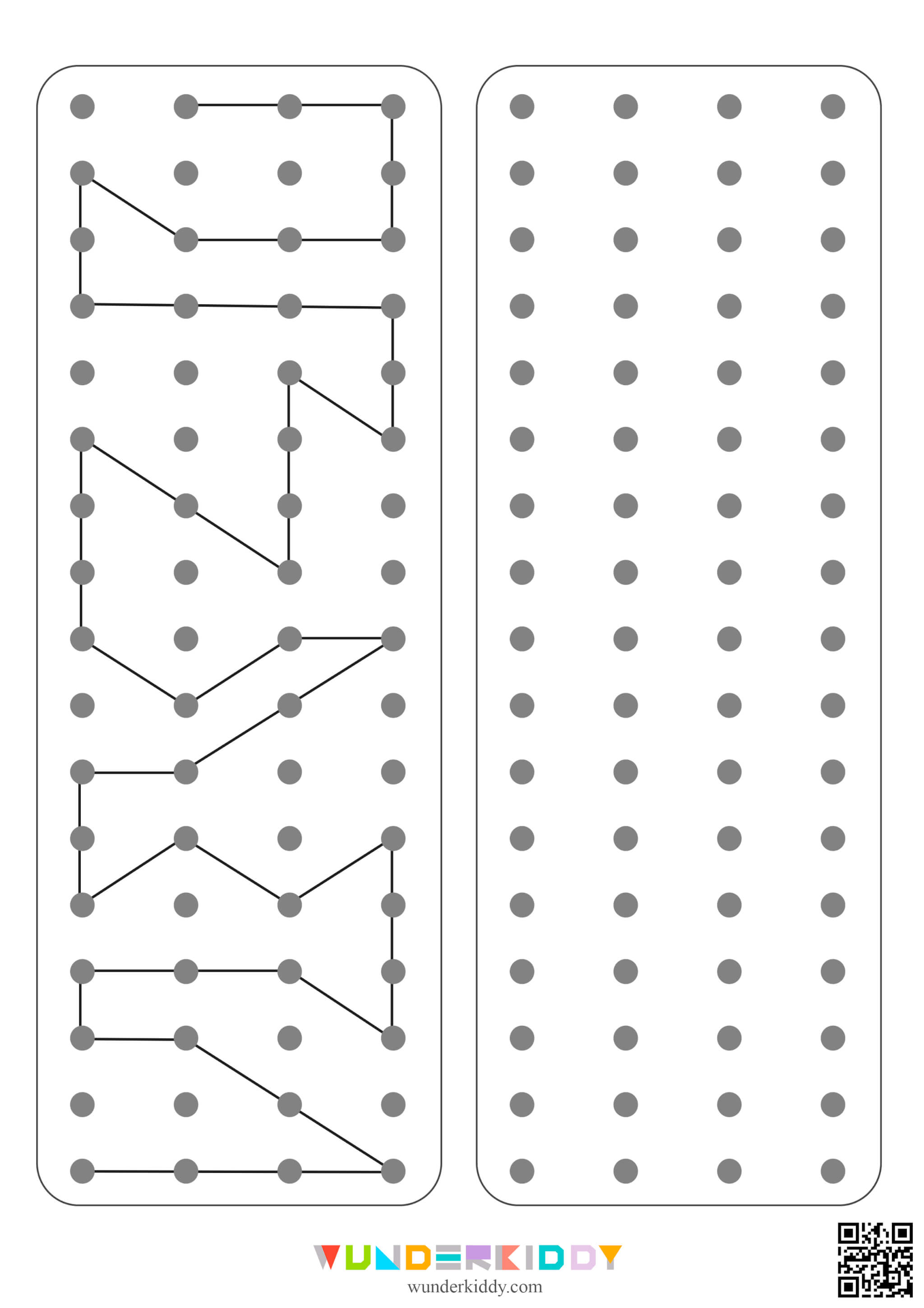 Fiches d'activité pour tracer des lignes - Image 11