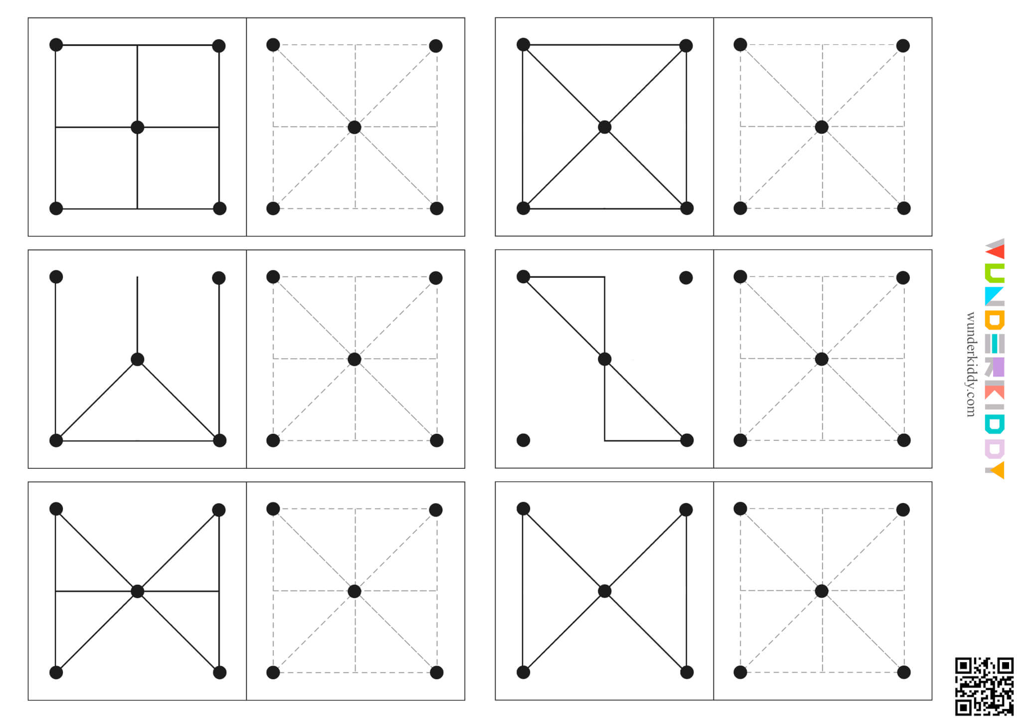 Copy the Lines Pre-Writing Worksheets - Image 2