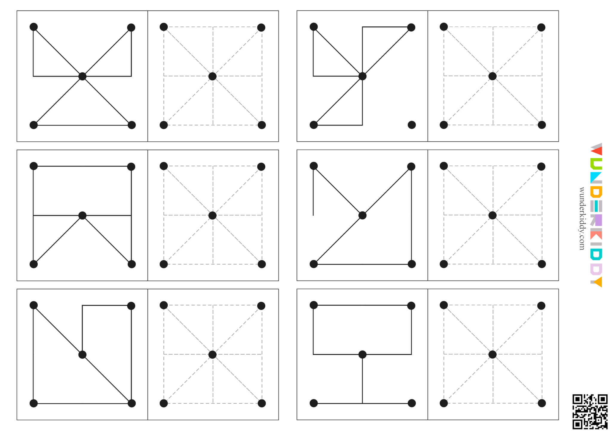 Copy the Lines Pre-Writing Worksheets - Image 5