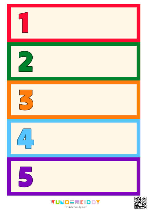 Learn to Count 1-10 Worksheet - Image 2