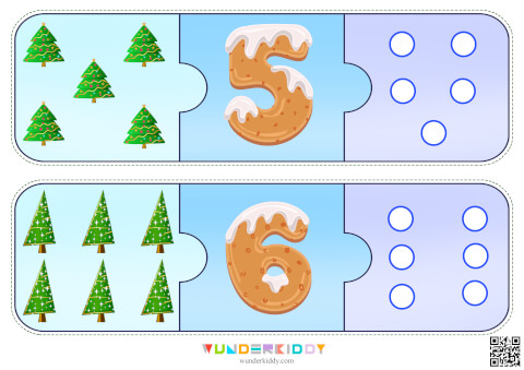 Activity sheet «Counting Christmas trees» - Image 4