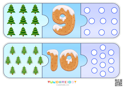 Activity sheet «Counting Christmas trees» - Image 6