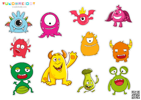 Monster Shadow Matching Game - Image 3