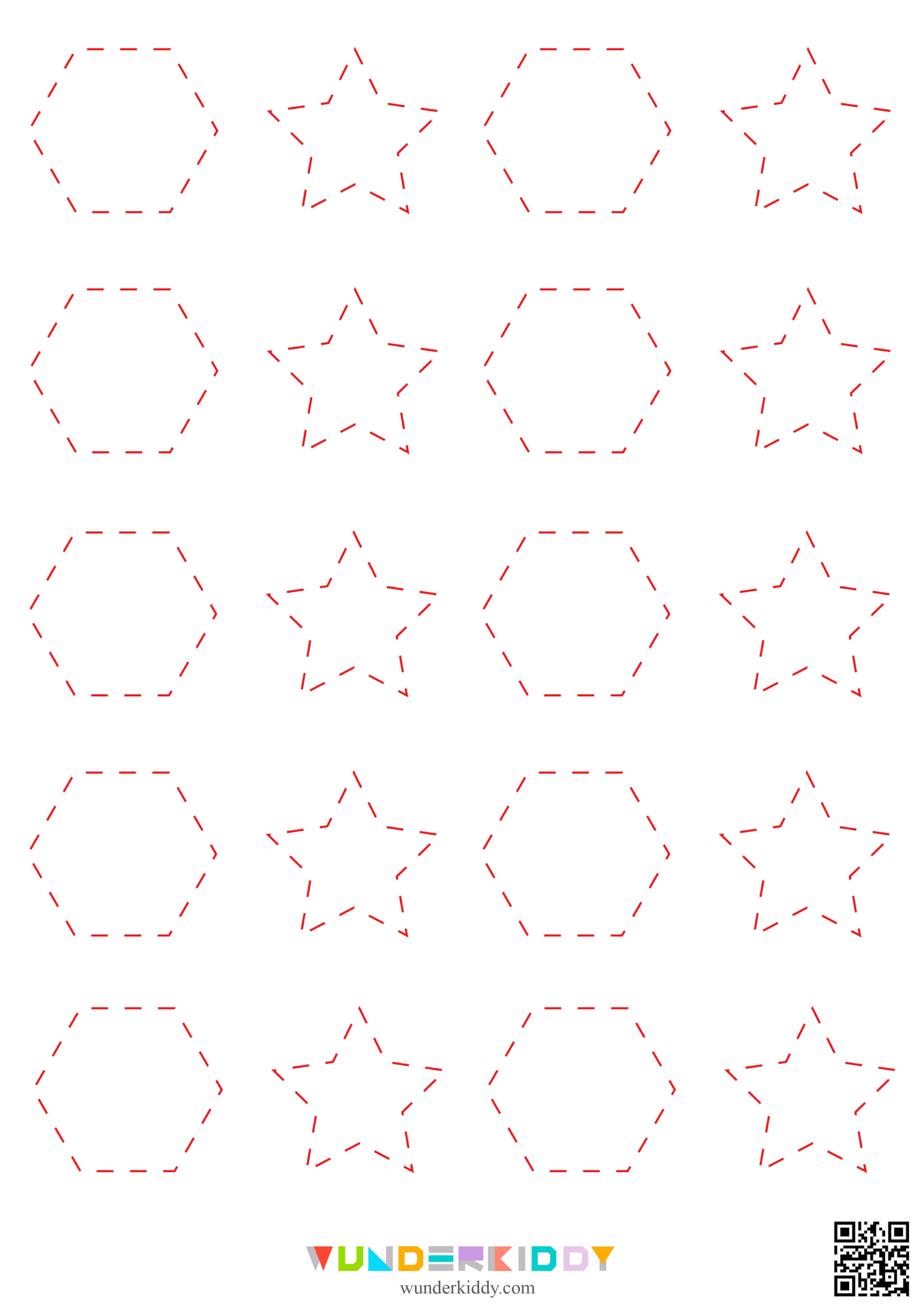 Paper Cutting Templates Lines and Shapes - Image 9