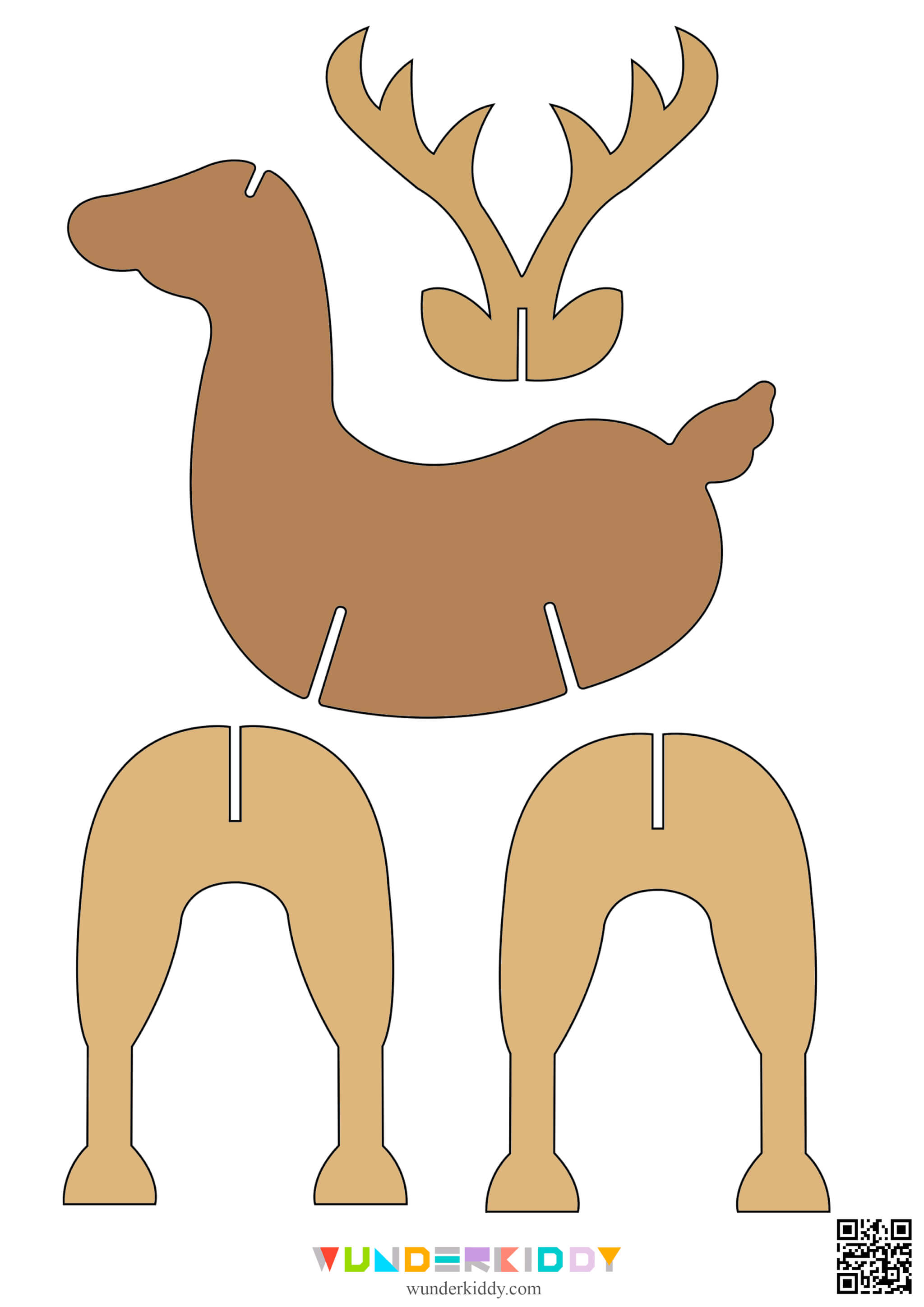 Template «Christmas Deer» - Image 3