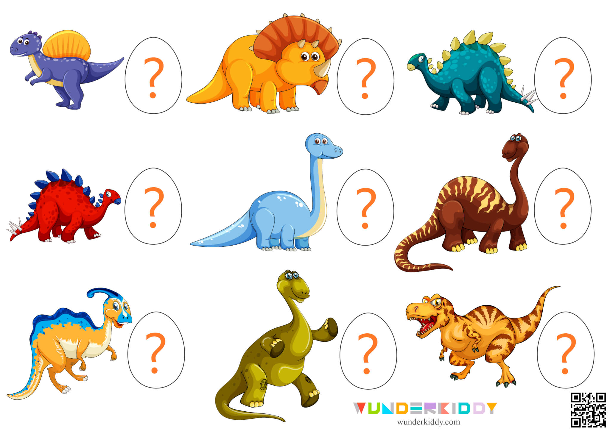 Dino Egg Matching Activity - Image 2