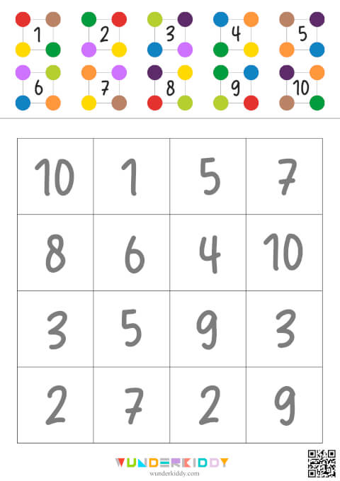 Match the Color Dots to Their Number Code - Image 4