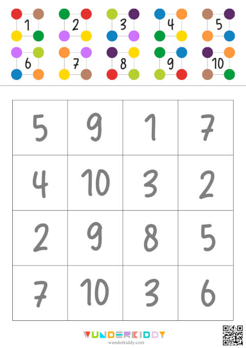 Match the Color Dots to Their Number Code - Image 5