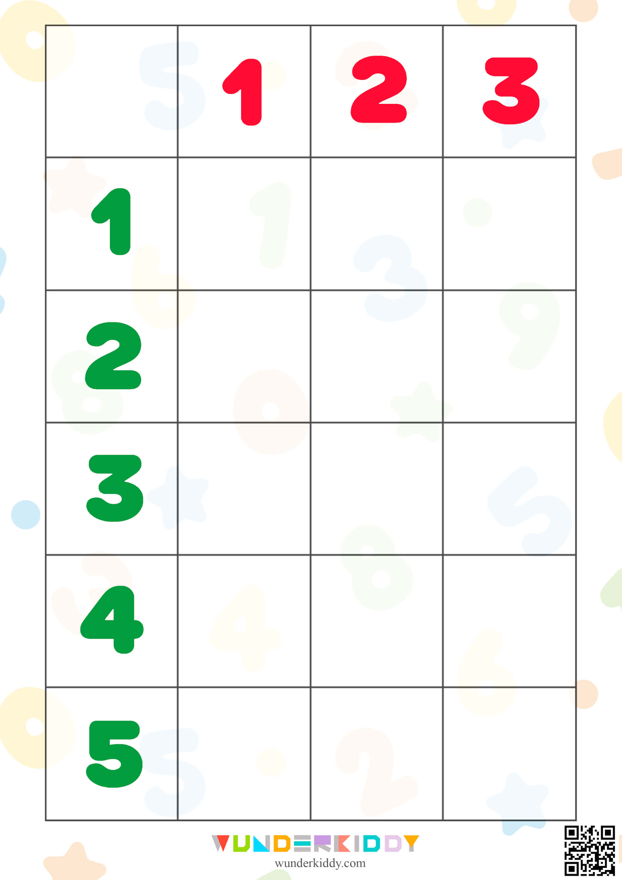 Zählübung «Punktmatrix» - Bild 2