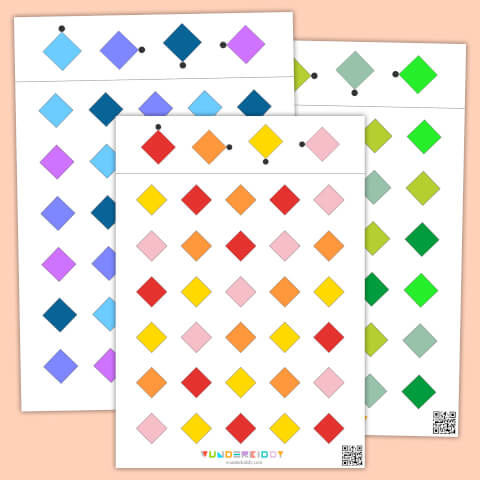 Jeu à imprimer pour développer la perception des couleurs - Image 2