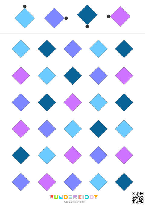 Jeu à imprimer pour développer la perception des couleurs - Image 4