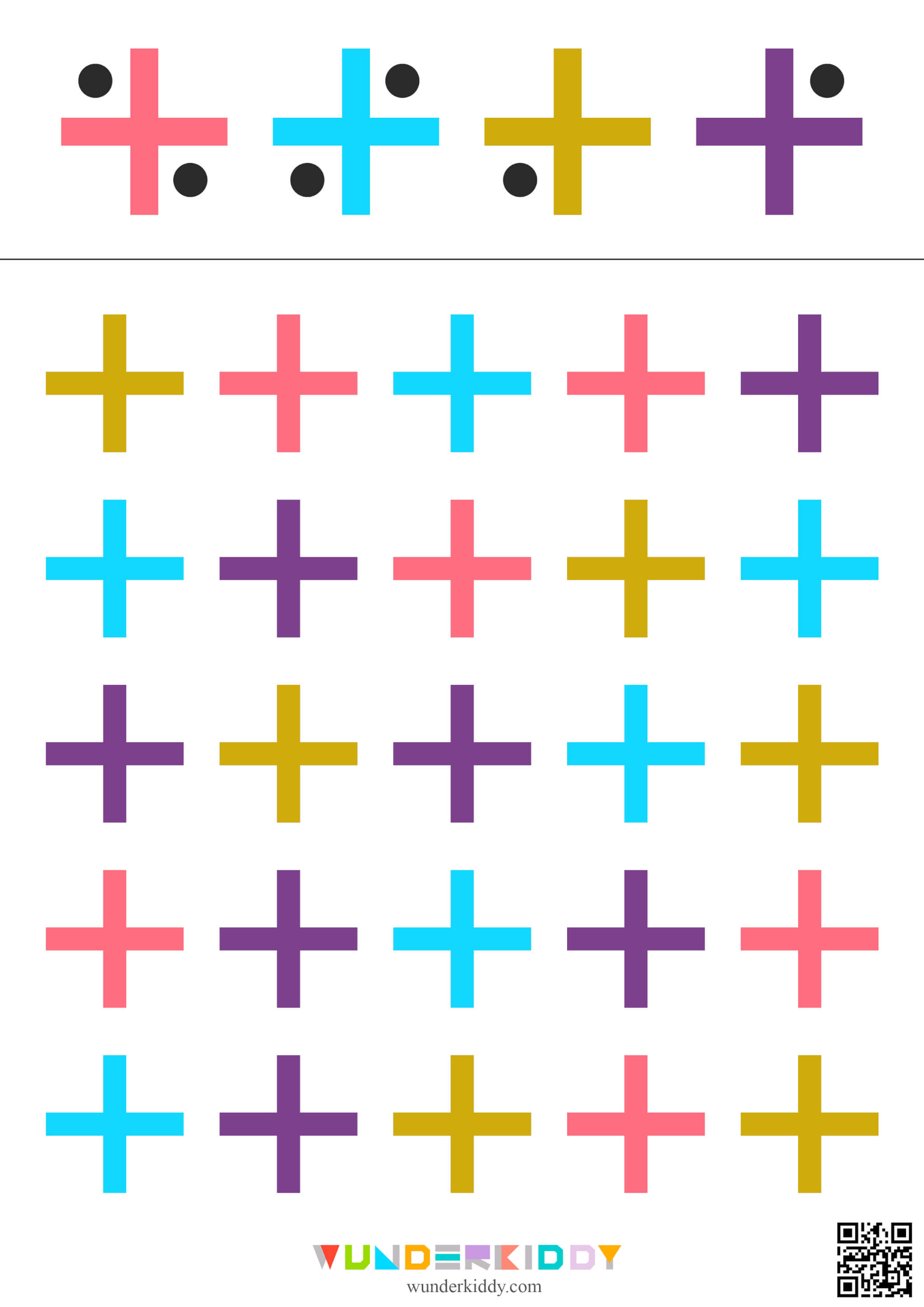 Draw Dots by Pattern Printable Game - Image 3
