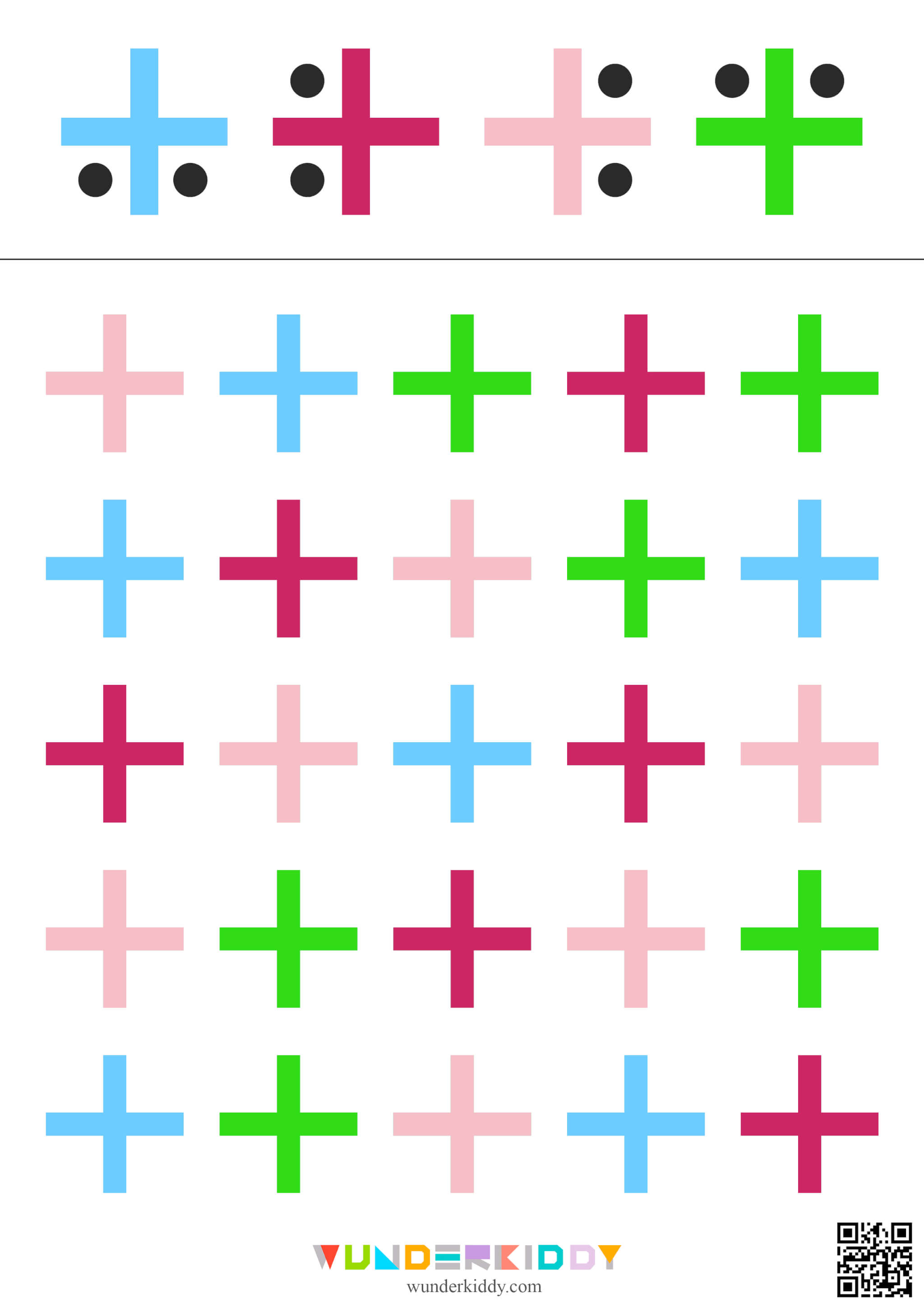 Draw Dots by Pattern Printable Game - Image 4