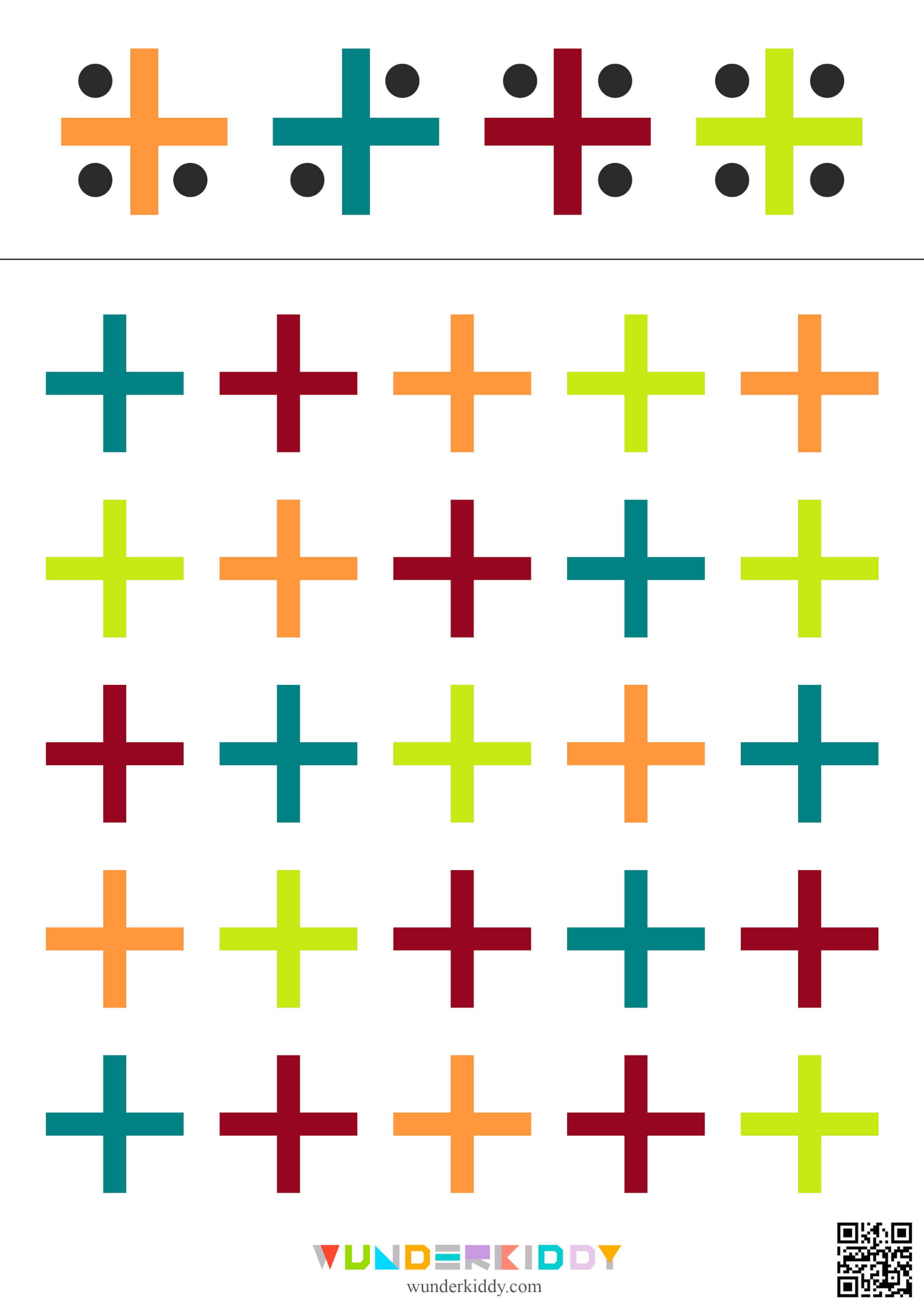 Draw Dots by Pattern Printable Game - Image 5