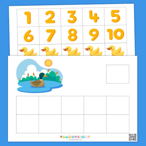 Contar patitos: números у cantidades del 1 al 10 - Imagen 2