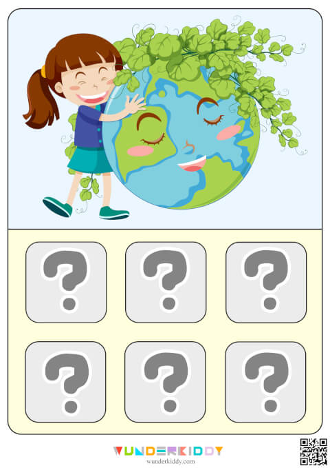 Earth Day Matching Game for Toddlers - Image 2