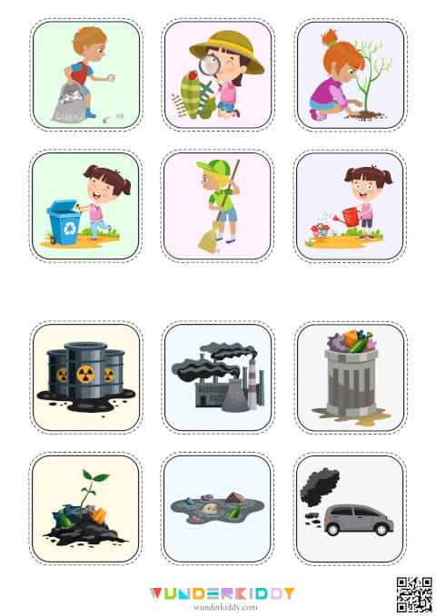 Earth Day Matching Game for Toddlers - Image 4