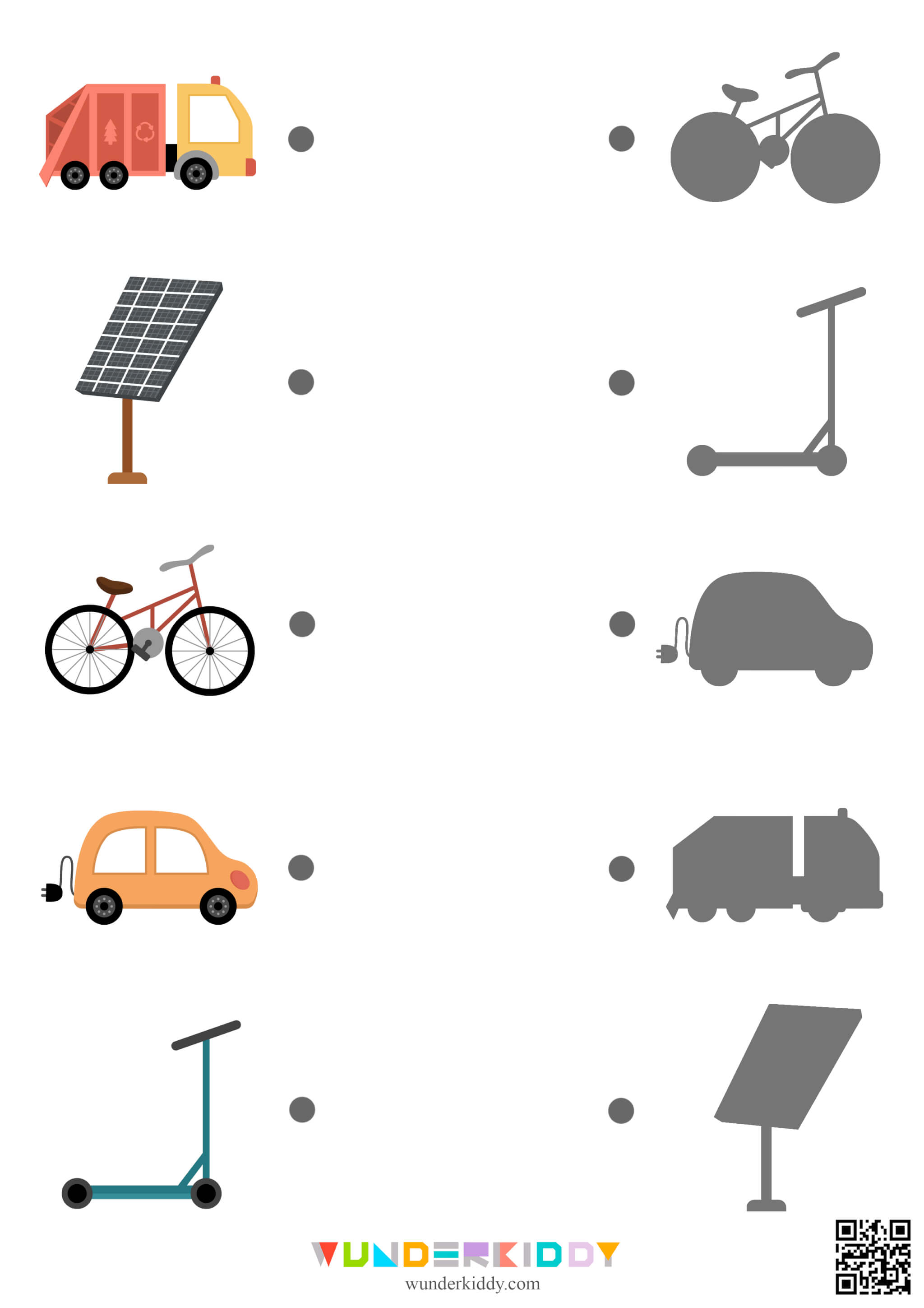 Earth Day Shadow Matching Activity - Image 6
