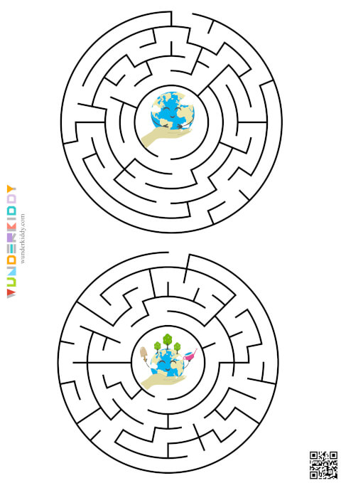 Earth Day Maze Activity - Image 6